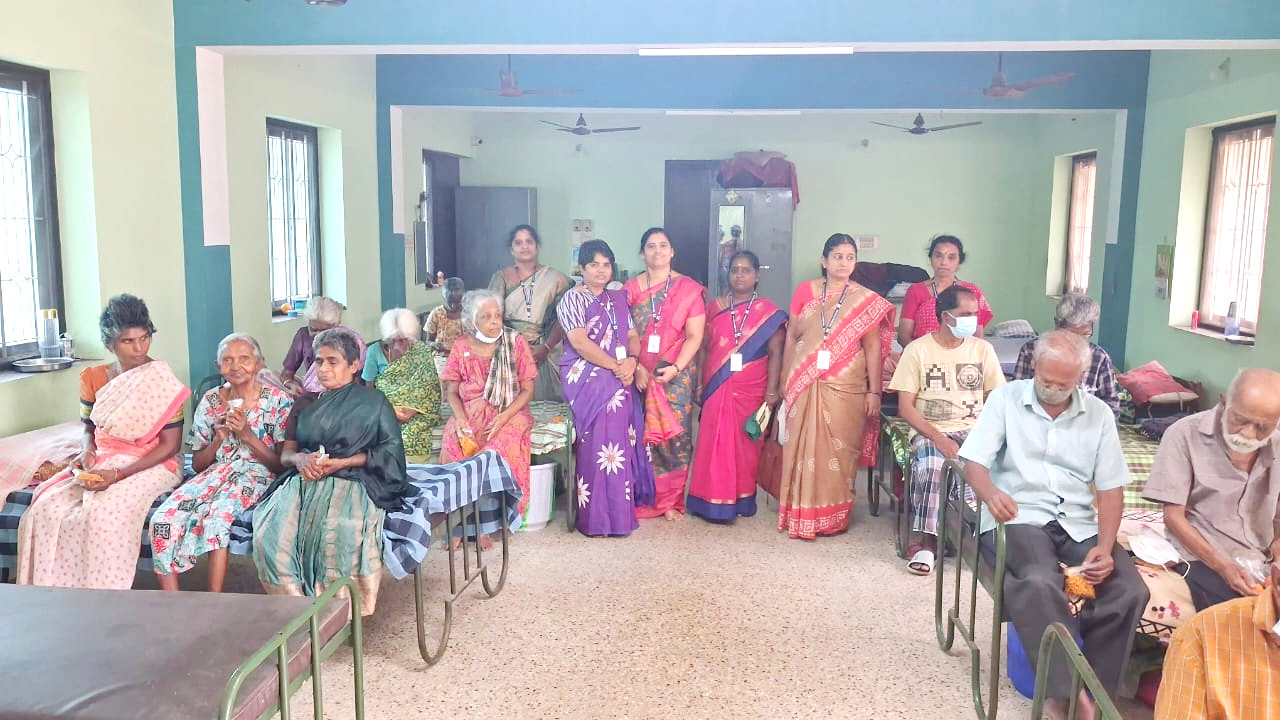 Deepawali Celebration at Ozana old age Home