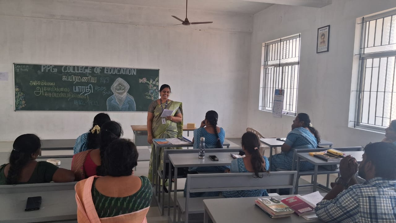 Bharathiyar Birth Anniversary Celebration