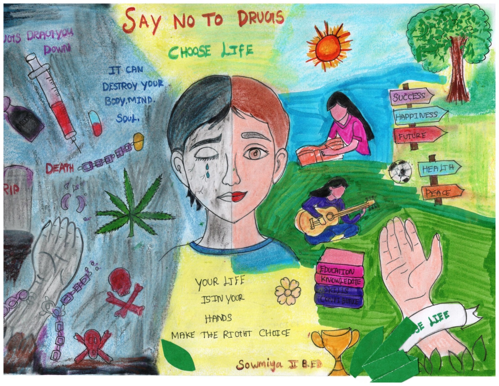 ANTI-DRUG AWARENESS POSTER MAKING COMPETITION