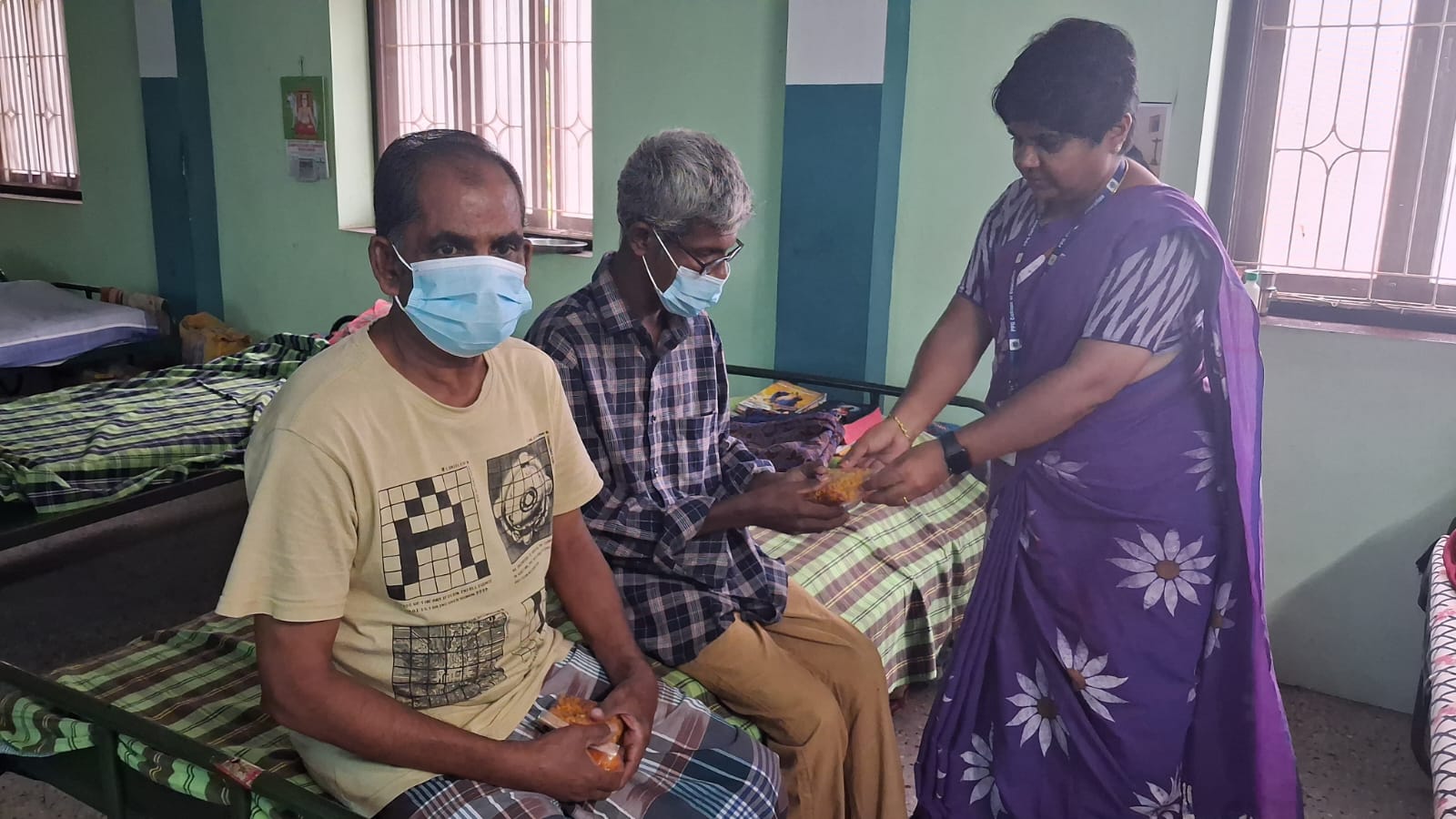 VISIT TO OLD AGE HOME