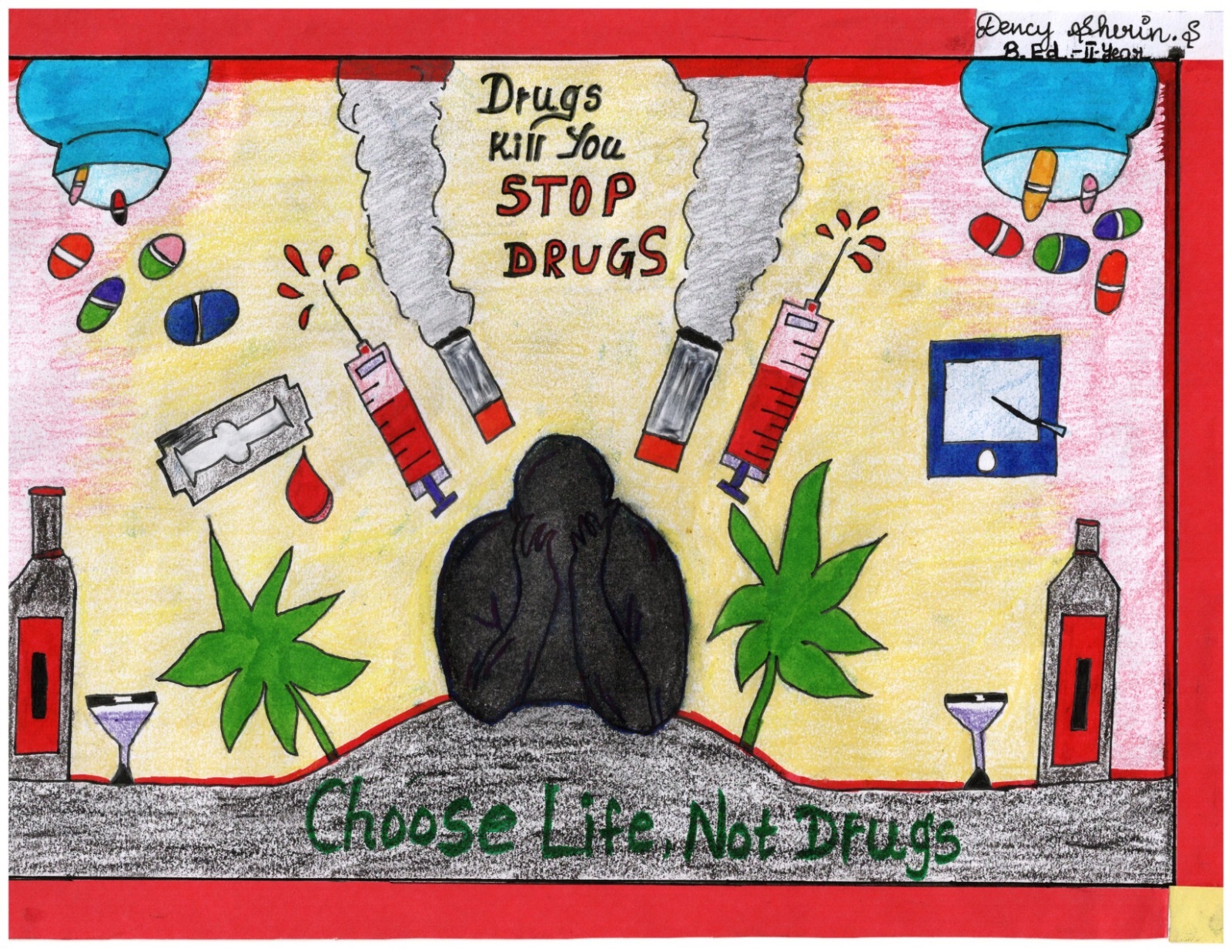 ANTI-DRUG AWARENESS POSTER MAKING COMPETITION